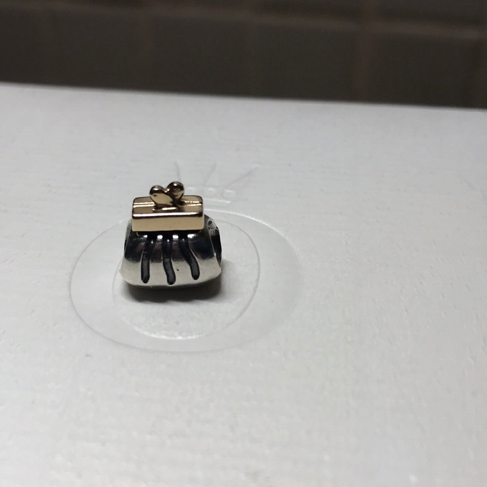 Pandora Purse with touch of gold.
